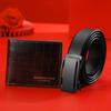 Belt Wallet Gift Set Men'S Leather Belt Wallet High-End Gift Box Automatic Buckle Business Cowhide Belt Men'S
