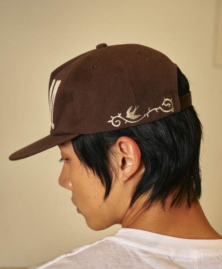 AMOU A.M 5-Pannel Cap Brown