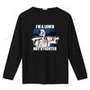 Blood in Out T Shirt Im a Lover Not Fighter for Men American Style vintage Washed Soft streetwear Comfortable homme graphic