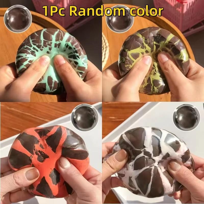 Minze Dunkle Schokolade Handgemachte Kugel Anti-Stress Kneten Sensorisch Fidget Minze Schwarz Knusprige Kugel Stressabbau Simulieren Sensorisch
