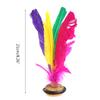 Colorful Feathers Shuttlecock Interactive Games Toys Leg Muscle Strength Body Flexibility Training Fitness Props Fun Gifts For Kids