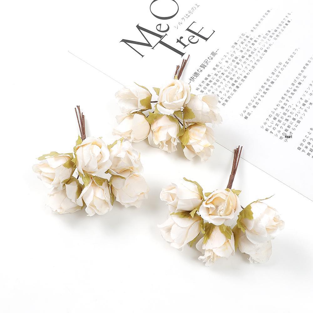 Мини-букет роз своими руками: Набор-венок из шелковых цветов для домашнего декора и подарков