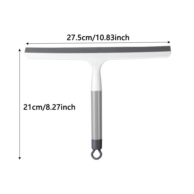 Silicone Shower Scraper Cleaner Bathrooms Multi-purpose Squeegee Glass Clean Floor Window Cleaning Tool Household Water Wiper