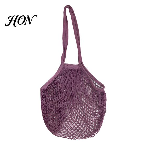 Heavy Duty Reusable Grocery Totes Cotton Mesh Bag, Eco Friendly Foldable String Lightweight Portable Handbags for Fruits Vegetables And Daily Shopping