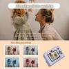 Digitale Kinderkamera für Fotografie Mini-Drucker Tragbar Thermisch Sofortbild-Foto Kinderkamera 2,8 Zoll HD-Video Spielzeug Geschenke