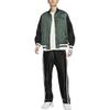 Nike Jachetă de baseball cu blocuri de culoare, respirabilă, cu mânecă lungă, pentru bărbați, Topuri, Verde Vintage FN2725-338