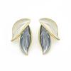 Dual Leaf Stud Earrings for Women | Lightweight Trendy Earrings | Everyday Wear Stylish Statement Studs for Women
