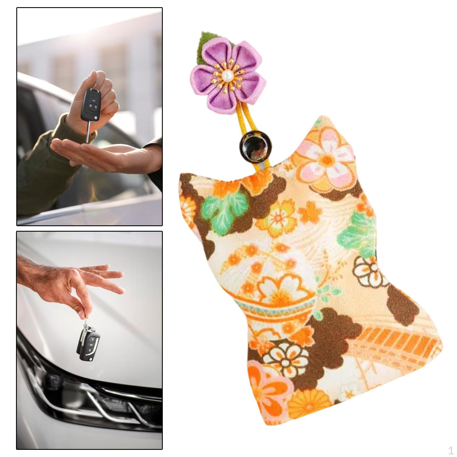 

Брелок для ключей Get Out Key Keys Cat Souche. Orange Flower