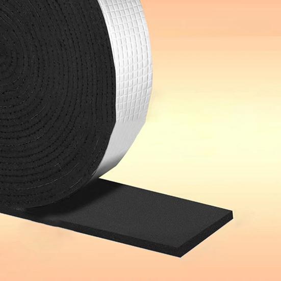 Pipe Insulation Wrap 2" Wide x 32.8 Ft Self Adhesive Aluminum Foil Pipe Insulation Tape Outdoor Pipe Protector Wrap Reduce Heat Loss