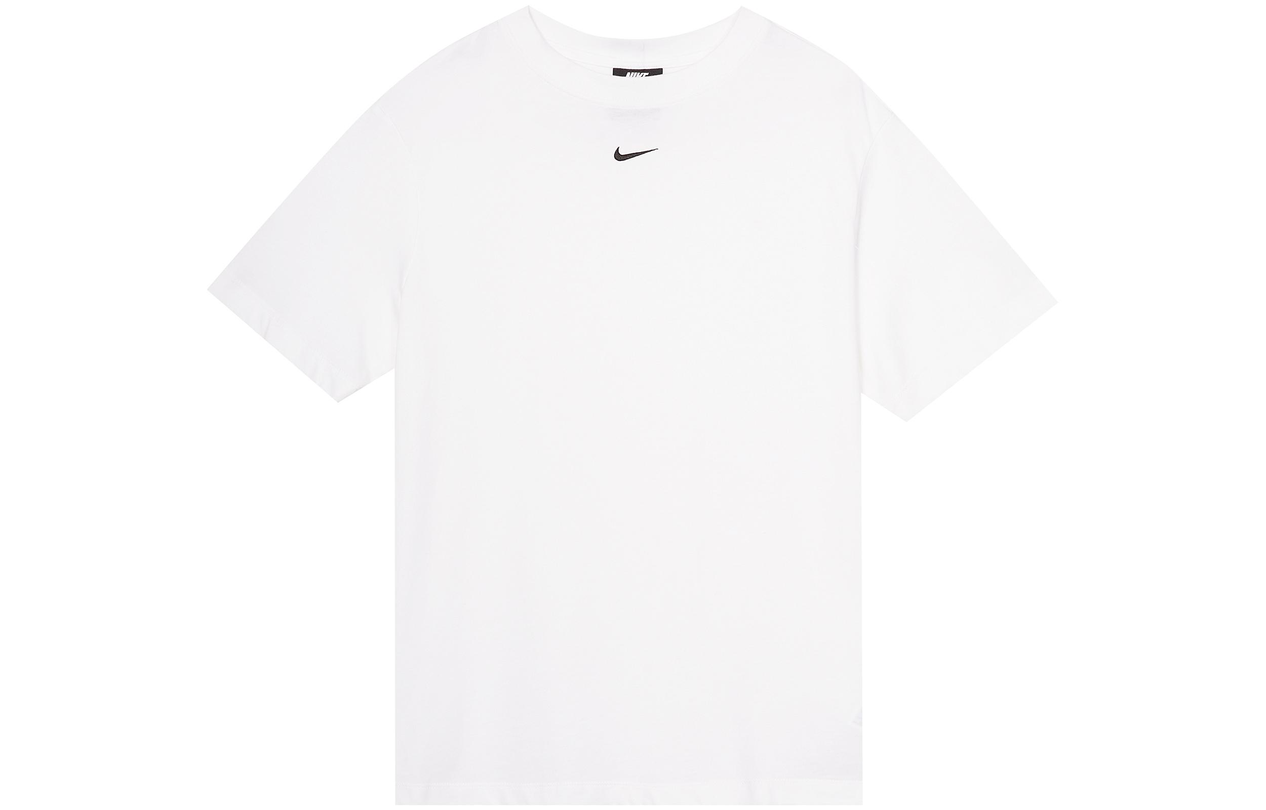 Nike Drop Shoulder Sleeve T Shirt Women s White DH4256-100 S
