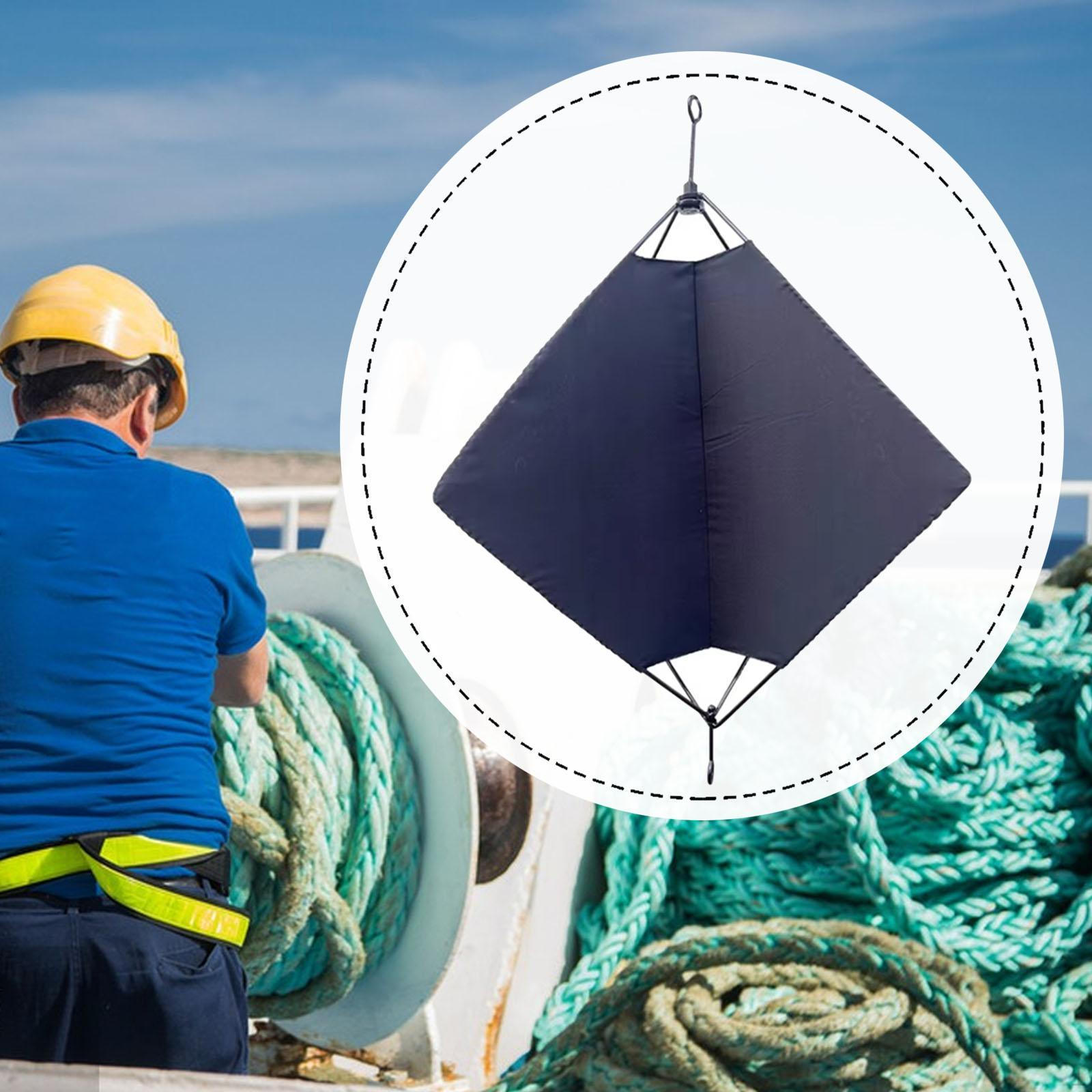 

Marine Daylight Signal 60 cm Diameter Boating Anchor Wear Resistant Canvas Large for Offshore