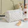 Floral Print Travel Portable Minimalist Large Capacity Soft Storage Makeup Bag
