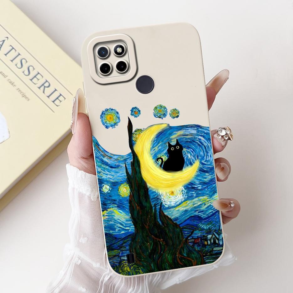 For Realme C21Y C25Y Case Luxury Candy Painted Cover Shockproof Phone Case For Realme C21 C 21 Y RealmeC21Y RealmeC25Y Soft Bags
