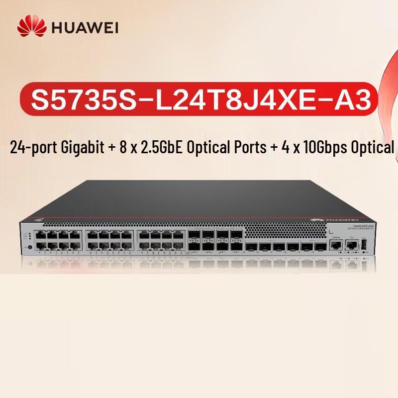 Huawei S5735S-L24T8J4XE-A3 24-Port Gigabit Layer 3 Managed Switch