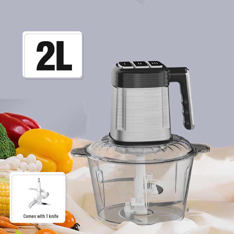 3L Automatic Electric Meat Grinder with Glass Bowl