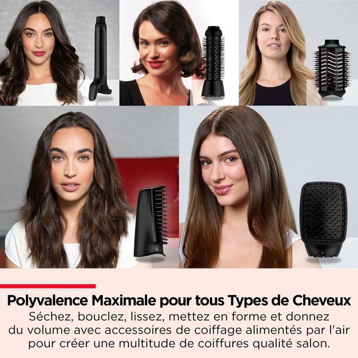 Revlon One Step Blow Dry Multi Air Styler 5-in-1 stylingborstel met originele ovale Revlon borstel RVDR5371