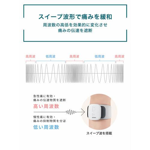 Omron Knee Electric Therapy Band HV-F971 HV-F971-M White