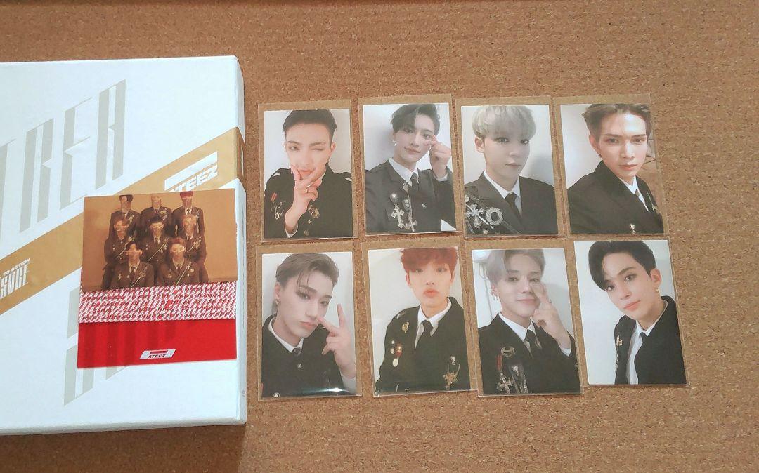 

[USED] ATEEZ TREASURE ALL TO ACTION CD Trading Card Complete Set