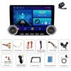 Universal car audio system, Android 15, supports CarPlay and Android Auto, 10.1-inch display, equipped with an AHD backup camera