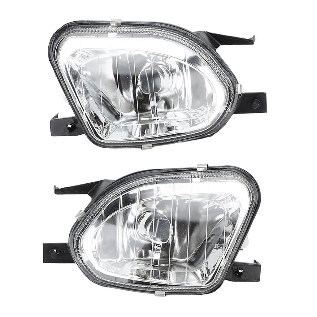 2PCS Fog Light Housing Left Right Waterproof 2118201156 Replacement for Benz E?Class W211 2002 To