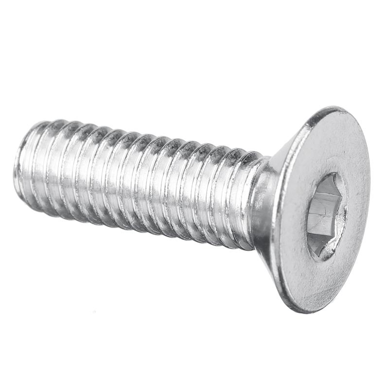 40pcs M6 Aluminum Hex Head Bolts & Fender Washer Screws - Universal Car Modification JDM Auto Bumper Engine Concave Fasteners