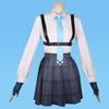Blue Archive Takanashi Hoshino Game Cosplay Costume Women Jk School Uniform Sailor Suit Wig Shoes Headwear Halo Halloween Party