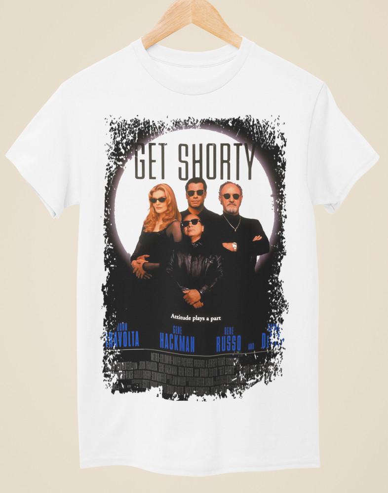Get Shorty - Movie Poster Inspired Unisex White T-Shirt Unisex T-Shirt XXXXL