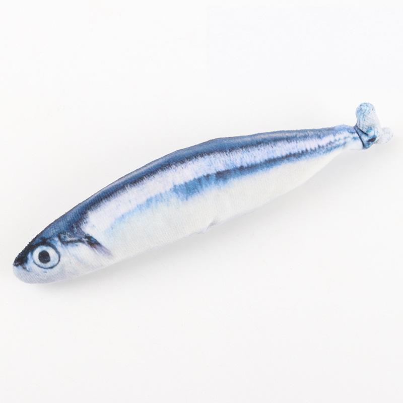 

20 см плюшевая игрушка для кошек, имитация рыбки, дразнящая кошачьи зубы, жевательная игрушка, кошачьи мятные конфеты, рыбки, принадлежности для кошек, интерактивные игрушки для кошек, рыба-клоун