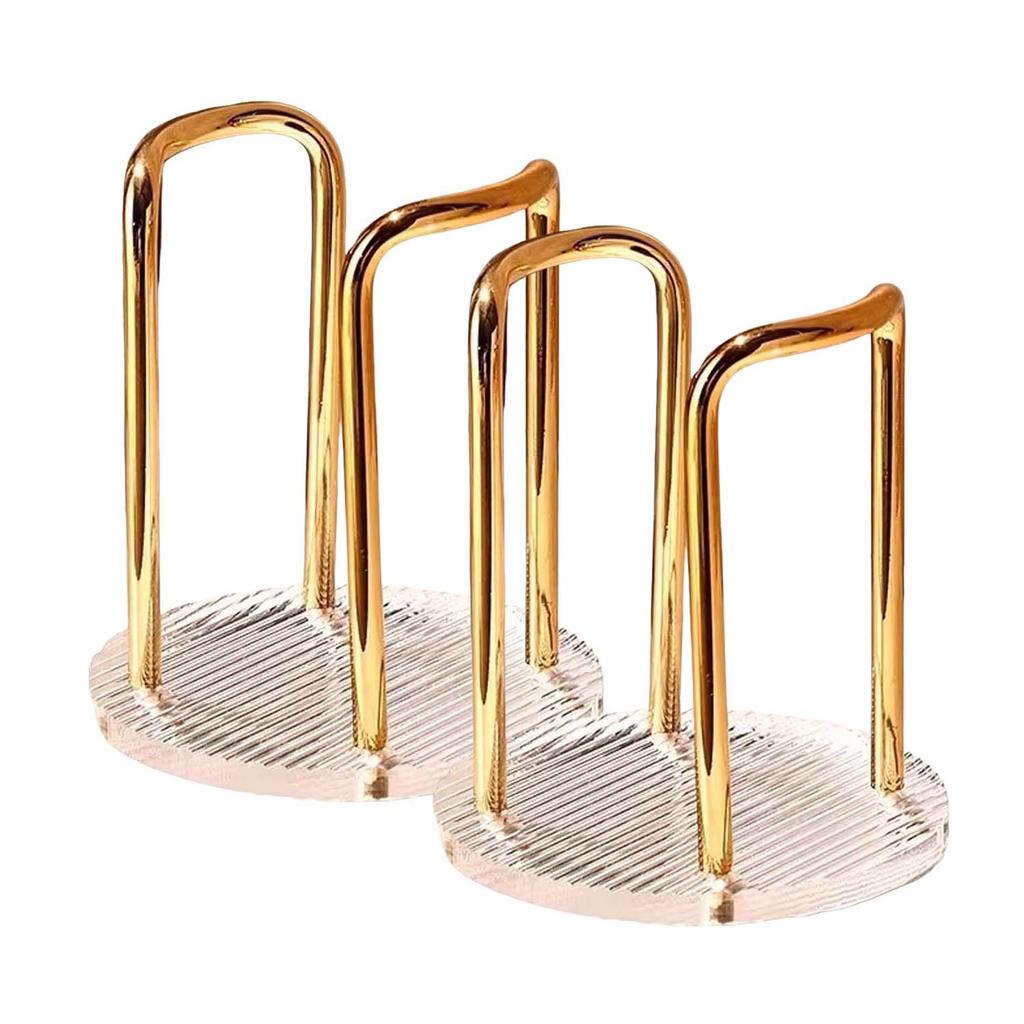 2/1pcs Household Disposable Paper Cup Holder Coffee Table Storage Rack Mug Cup Holder Teacup Organizer Kitchen Office Mugs Taker