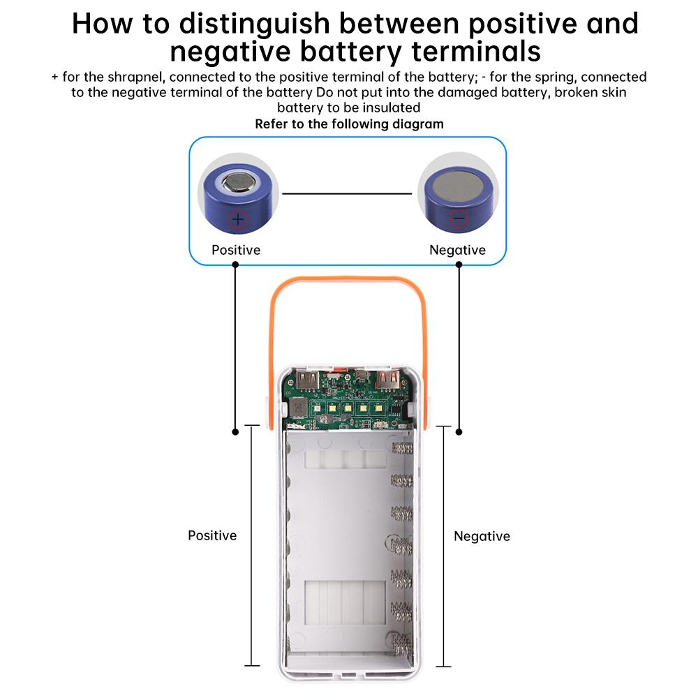 DIY 28*18650 Batteriegehäuse Digitale Batterie-Aufbewahrungsbox Schnellladegerät Solar-Powerbank-Gehäuse Schweißfreies Netzteil-Kit 22,5W