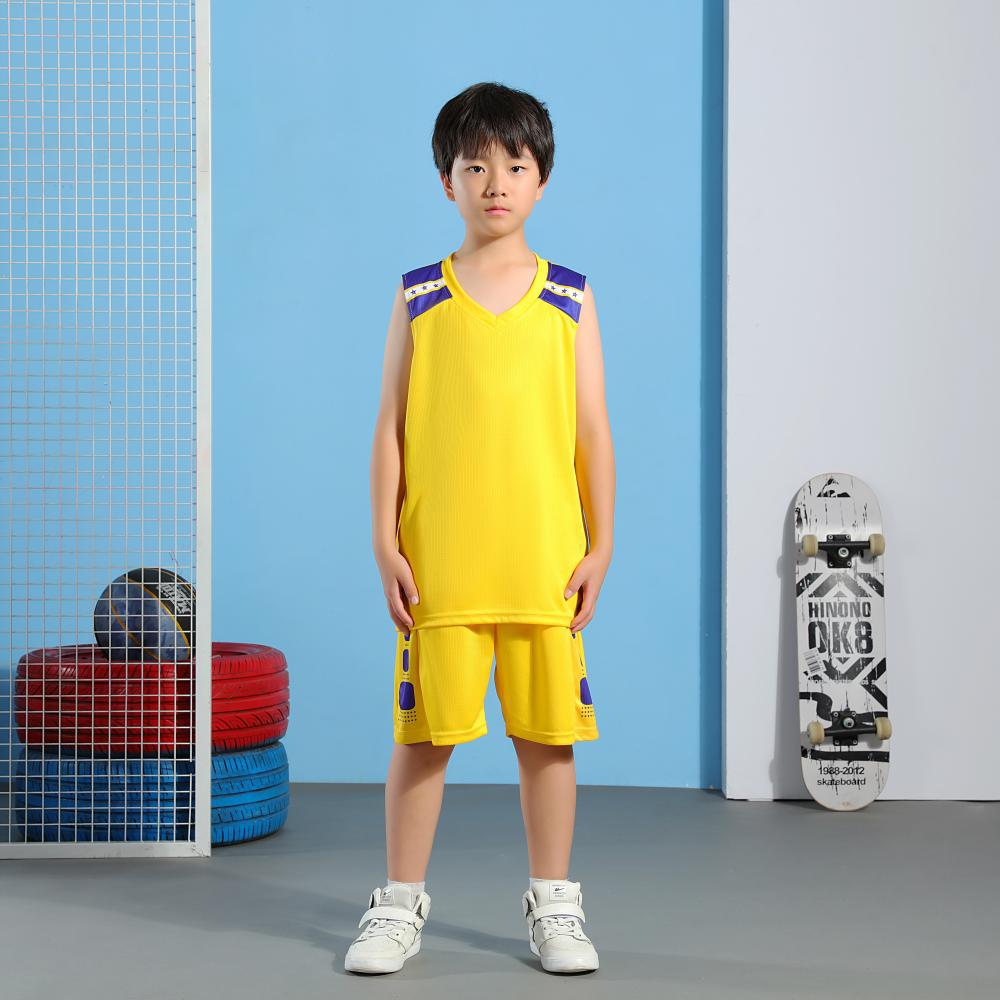 Summer Basketball Jersey Set - Available for Men, Women, and Kids - Short Sleeve Team Uniform A115