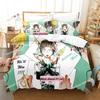 Bakuman Bedding Set Printed Bed Set With Pillowcase Duvet Cover Soft Single Double Queen Super King Size Adult Kid Bedroom