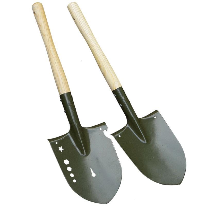 Manganese Steel Multifunctional Gardening Shovel: Ideal for Planting, Fishing, Land Reclamation, and Outdoor Work