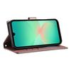 For Samsung Galaxy A17 5G Case Rhombus Stitching Wallet Stand Leather Phone Cover with Long/Short Strap