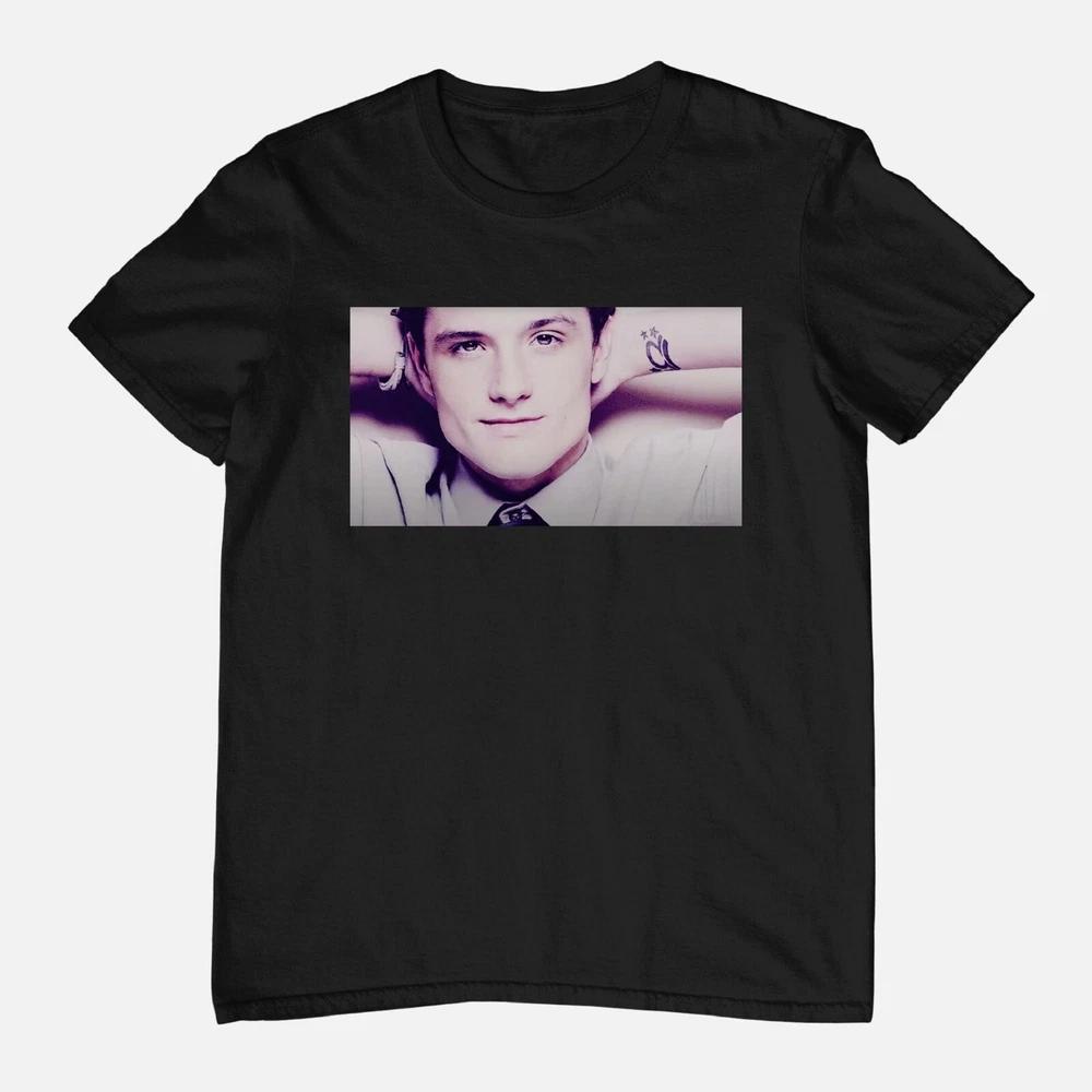 Josh Hutcherson Whistle Meme Vintage Shirt Peeta Mellark TShirt Fans Gifts S