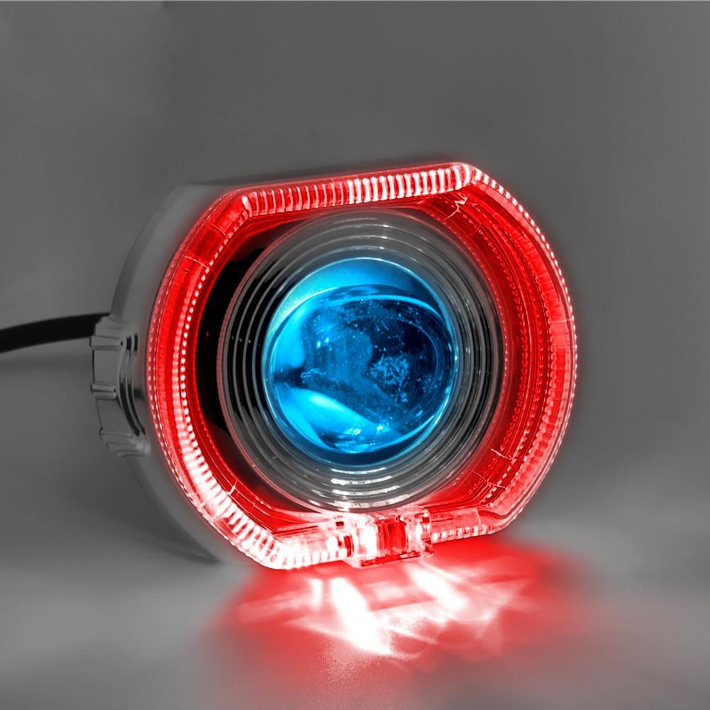 

Мотоциклетная фара 3 дюйма 45 Вт плюс дьявольский светодиод алюминиевая водонепроницаемая фара Red and blue