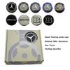 4pcs 75mm Car Wheel Hub Cover Caps Floating Center Caps for Mercedes Benz W203 W204 W205 W176 W177 W212 W213 A B C E S GLC GLE