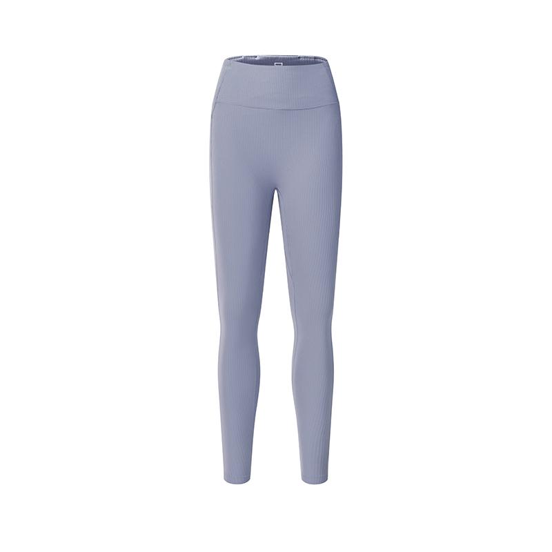 FILA Fitness Series Simple Sports Training Comfortable Tight Knitted Leggings Women leggings Dark-Blue A11W611621FBU
