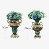 Height 50cm Retro Style Originality Vase Landing Large Size Flower Arrangement Luxurious Ornaments Home Furnishings Decorate