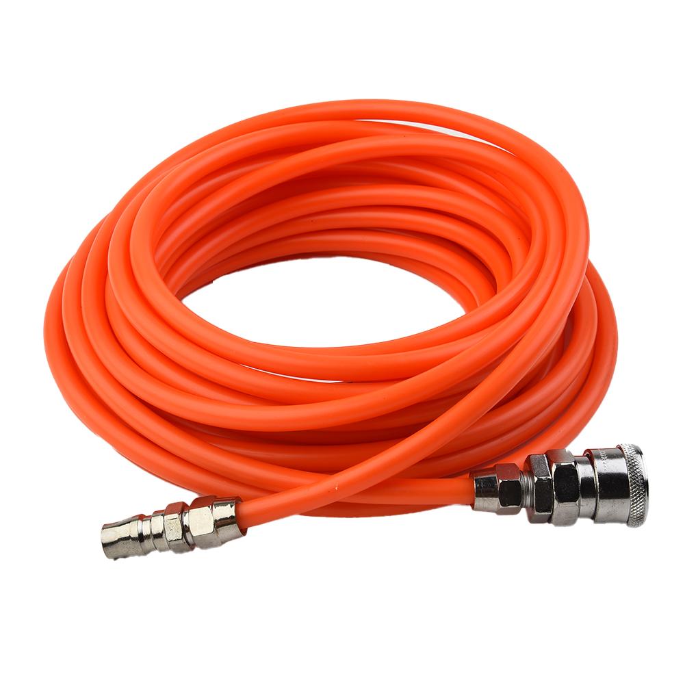 10/15/20 Meter Pneumatic Pipe Air Tube Compressor Hose With Connector Straight Tube High Pressure Flexible PE Pipe Air Pipe Hose