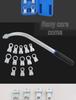 15-Piece Adjustable Engine Belt Wrench and Pulley Tensioner Tool Set for Auto Repair