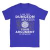 Dungeon and Dragon Dungeon Master TShirts for Unisex Pure Cotton Tee Shirt Crew Neck Short Sleeve Oversized T Shirt Plus Size Tops
