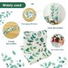 100Pcs Green Leaves Tissue Paper 20x14in Botanical Printed Leaf Wrapping Paper for Wrapping Gifts Birthday Festival Craft Papers