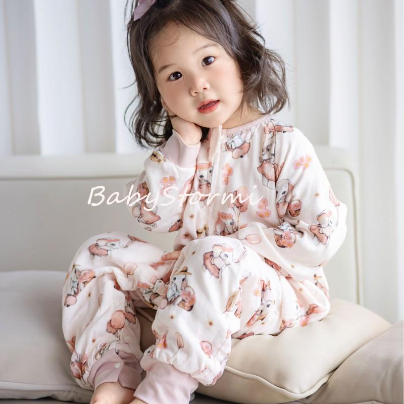 BabyStormi Baby Sleep Sack 0-6T Bamboo Cotton Wearable Blanket Winter