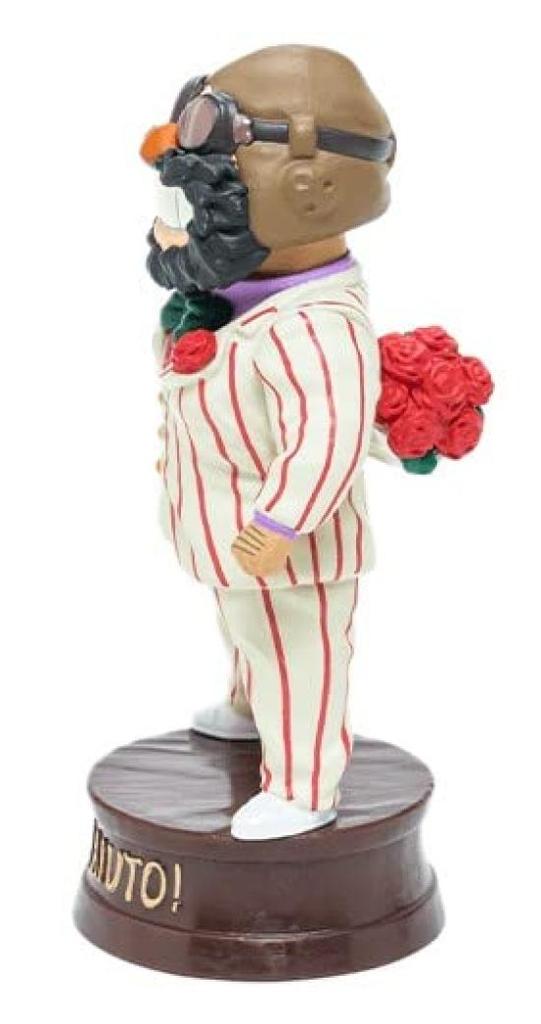 Ghibli Museum Exclusive Mamma Aiuto Boss Figure Bubble Head Tuxedo Mini Ver. Porco Rosso Merchandise