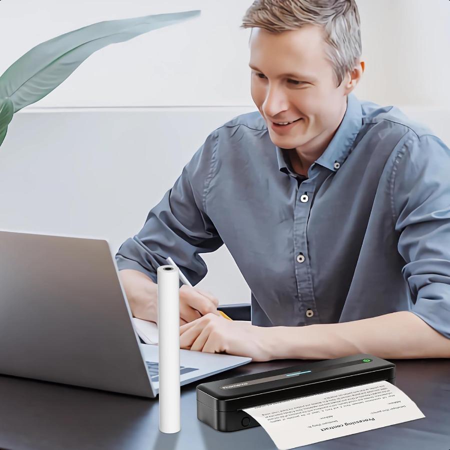 

2 рулона термобумаги формата US Letter 8,5 x 11 многоцелевая термобумага для портативного термопринтера United States