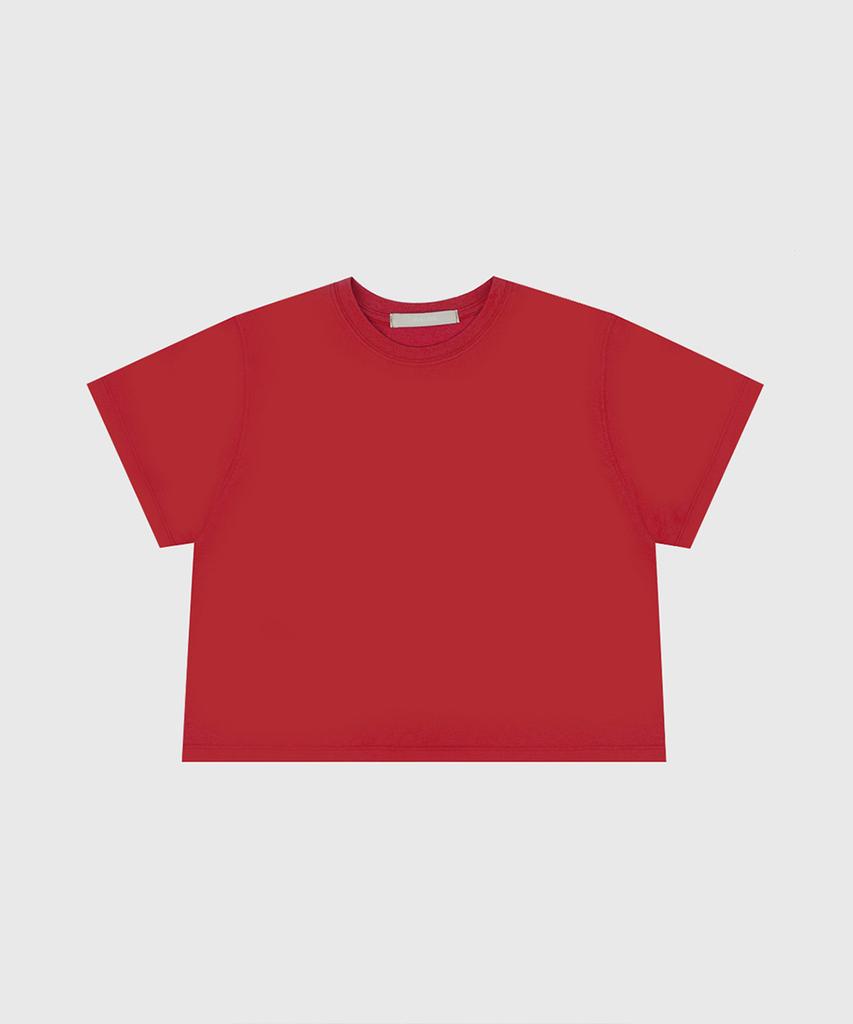 Kwinseulaebis Solid Crop T-Shirt