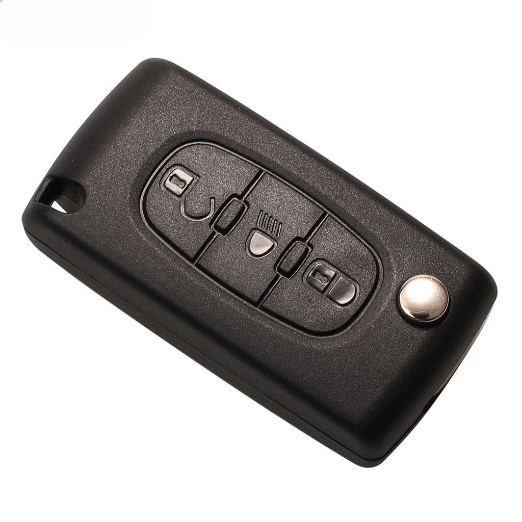 2/3 pulsanti per Peugeot 207 307 308 407 607 807 per Citroen C2 C3 C4 C5 C6 Custodia chiave telecomando automatica Va2/Hu83 CE0523 CE0536