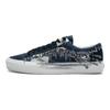 Vans Style 36 Abrasion Resistant Low top Skateboard Shoes Unisex Blue Gray VN0A3DZ3RFL(Team613-)