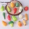 Miniature Resin Fruit & Vegetable Ornaments - Broccoli, Potato DIY Accessories